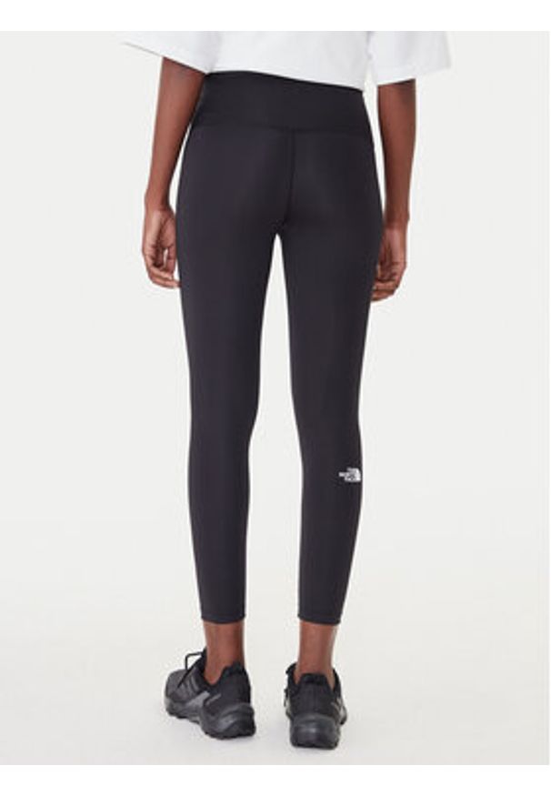 The North Face Legginsy Flex NF0A8EJE Czarny Slim Fit. Kolor: czarny. Materiał: syntetyk
