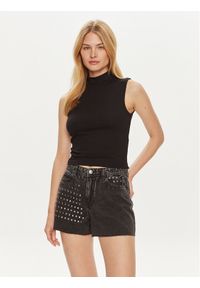 Vero Moda Bluzka Mary 10306899 Czarny Tight Fit. Kolor: czarny. Materiał: wiskoza #1