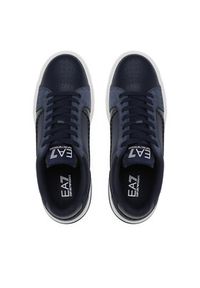 EA7 Emporio Armani Sneakersy X8X144 XK335 R236 Granatowy. Kolor: niebieski. Materiał: materiał