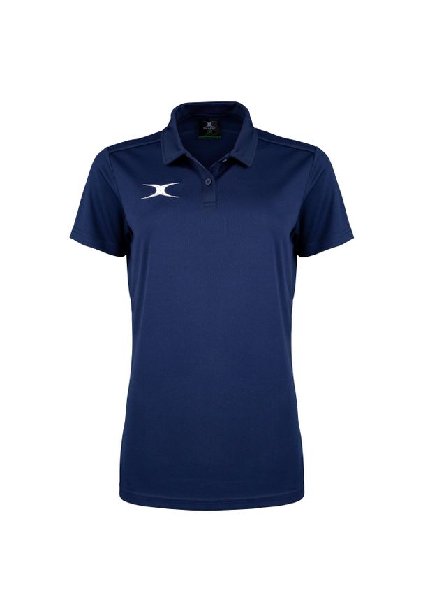 GILBERT - Damska koszulka polo Gilbert Photon II. Typ kołnierza: polo. Kolor: niebieski