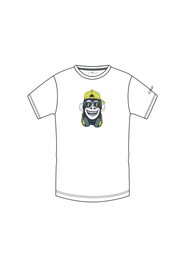 Koszulka dziecięca turystyczna CMP 38T6744. Kolor: biały