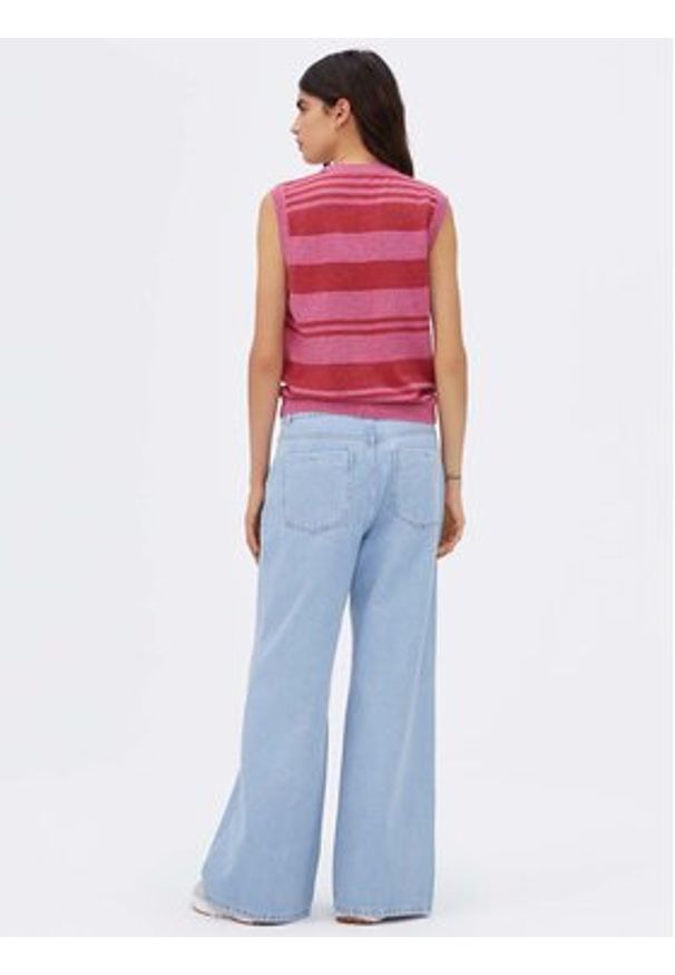 Americanos Kamizelka Cambridge Kolorowy Slim Fit. Materiał: bawełna. Wzór: kolorowy