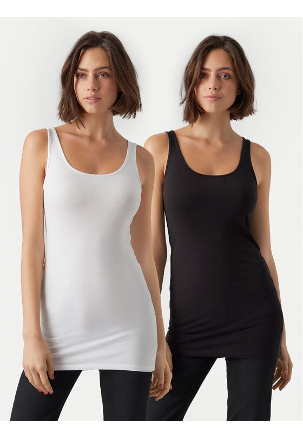 Vero Moda Komplet topów My Soft 10280920 Kolorowy Slim Fit. Materiał: bawełna. Wzór: kolorowy