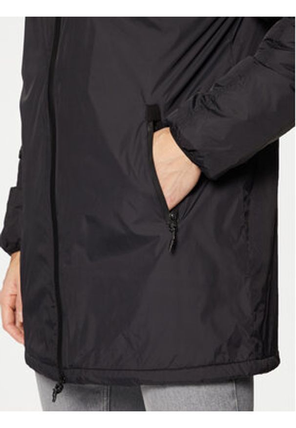 Schott NYC Parka BLADEN2 Czarny Regular Fit. Kolor: czarny. Materiał: syntetyk