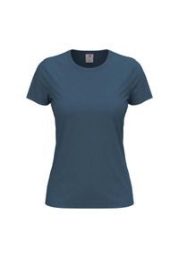 Stedman - Damska Klasyczna Koszulka O Dopasowanym Kroju. Kolor: niebieski. Sport: turystyka piesza #1