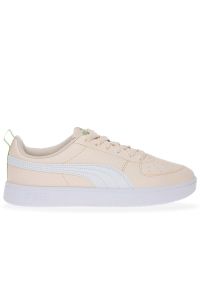 Buty Puma Rickie 38431127 - różowe. Okazja: na co dzień. Kolor: różowy. Materiał: skóra, syntetyk, guma. Szerokość cholewki: normalna