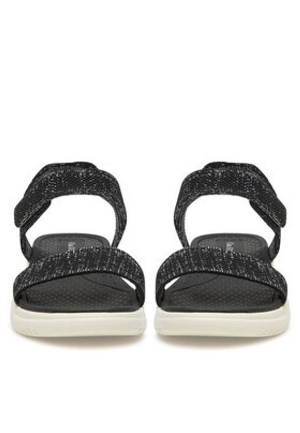 Clara Barson Sandały R25SS02835 Czarny. Kolor: czarny. Materiał: materiał