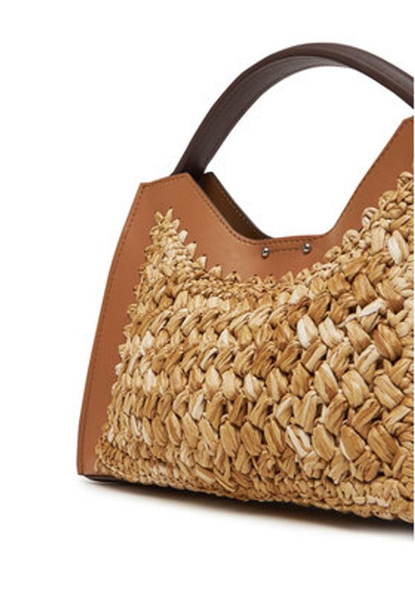 Gianni Chiarini Torebka Aurora BS 11415/COMM CRHML Brązowy. Kolor: brązowy. Materiał: skórzane