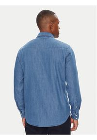 TOMMY HILFIGER - Tommy Hilfiger Koszula jeansowa MW0MW39429 Niebieski Regular Fit. Kolor: niebieski. Materiał: bawełna