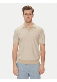 BOSS Polo H-Jianluca 50537654 Biały Regular Fit. Typ kołnierza: polo. Kolor: biały. Materiał: lyocell