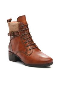Pikolinos Trzewiki W6W-8953C1 Brązowy. Kolor: brązowy. Materiał: skóra #3