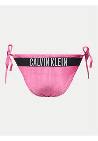 Calvin Klein Swimwear Dół od bikini KW0KW02390 Różowy. Kolor: różowy. Materiał: syntetyk #5