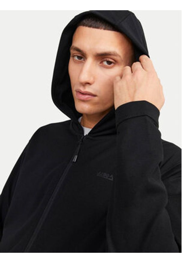 Jack & Jones - Jack&Jones Bluza Cloud 12253764 Czarny Relaxed Fit. Kolor: czarny. Materiał: syntetyk