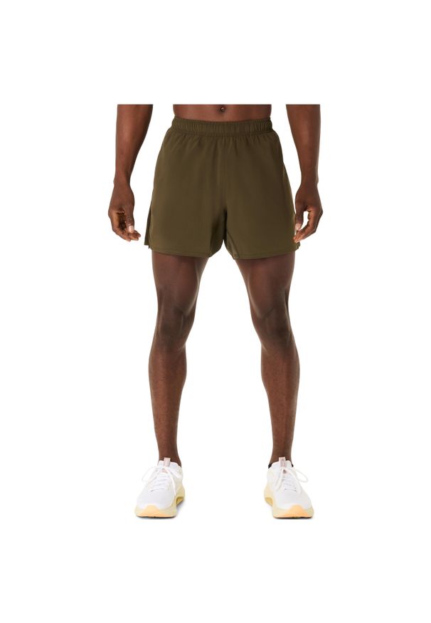 Szorty Asics Core 5". Kolor: brązowy. Sport: bieganie