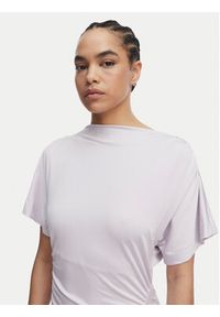 BOSS Sukienka wieczorowa Ecaren 50557298 Fioletowy jasny Slim Fit. Kolor: fioletowy. Materiał: wiskoza. Styl: wizytowy #2