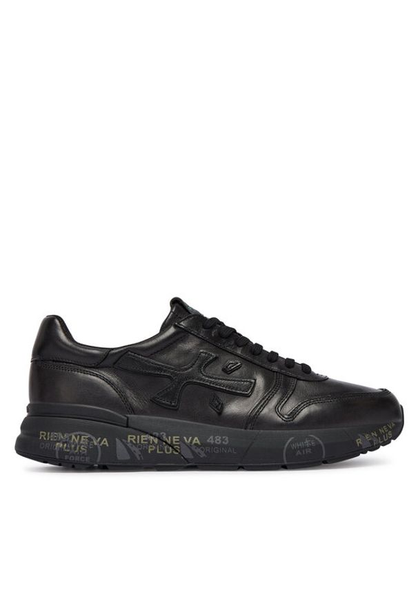 Premiata Sneakersy MICK VAR 1453N Czarny. Kolor: czarny. Materiał: skóra