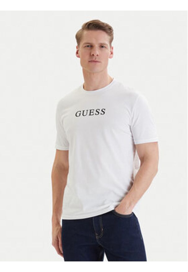Guess Komplet t-shirtów U6GG04 KCAM1 Biały Regular Fit. Kolor: biały. Materiał: bawełna