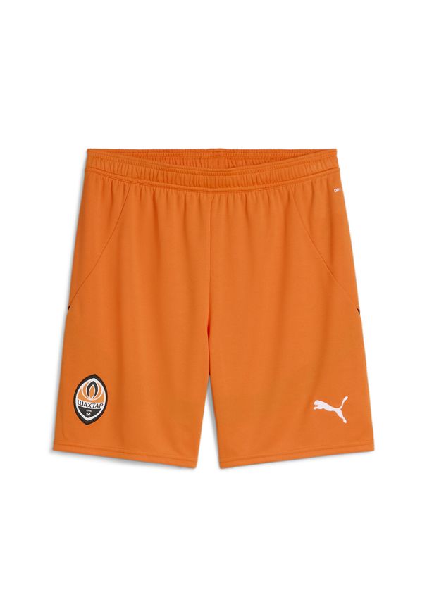 Puma - Męskie szorty FC Shakhtar Donetsk 24/25 PUMA Rickie Orange Black. Kolor: czarny. Sport: piłka nożna