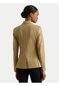 Lauren Ralph Lauren Marynarka 200797305013 Beżowy Regular Fit. Kolor: beżowy. Materiał: bawełna #6