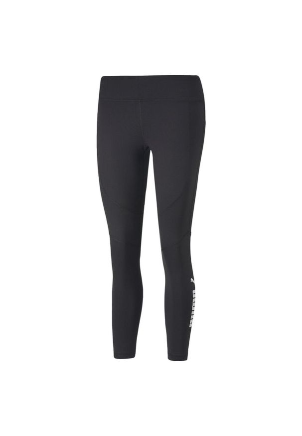 Puma - Legginsy fitness damskie PUMA Train Favorite Logo High Waist 7/8. Stan: podwyższony. Kolor: biały, wielokolorowy, czarny. Sport: fitness