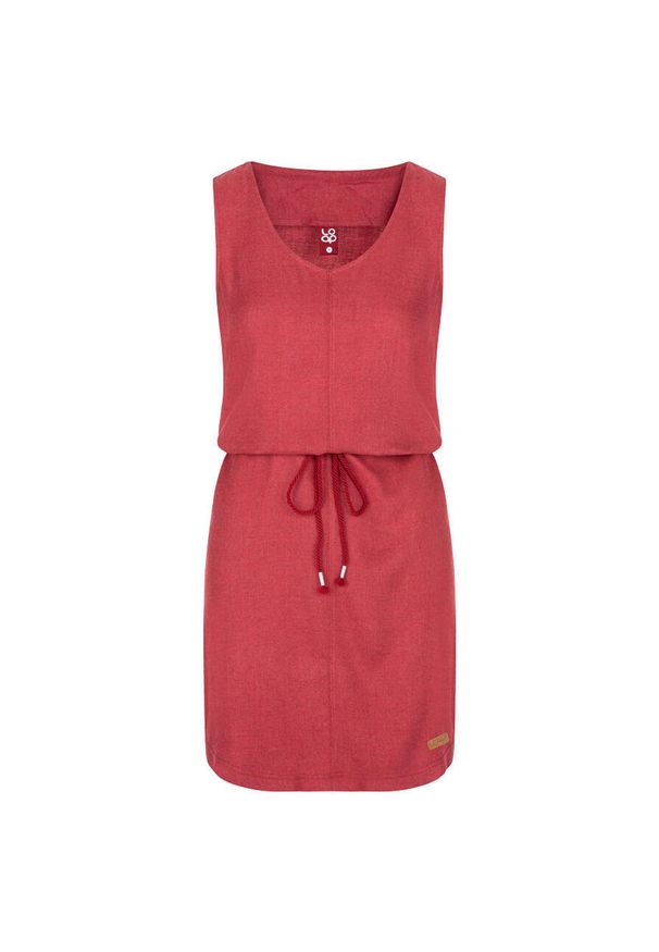 WOMEN'S HEALTH - Sukienka damska LOAP Necla, czerwona, rozmiar L. Kolor: czerwony. Typ sukienki: sportowe. Styl: sportowy