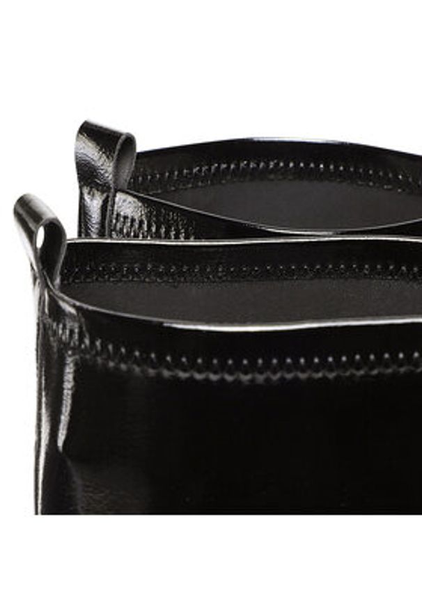 Jenny Fairy Kozaki LS5796-09 Czarny. Kolor: czarny. Materiał: skóra