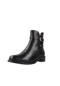 Carmela - CARMELA 162475C Czarny. Kolor: czarny. Materiał: skóra, tkanina. Styl: sportowy #1