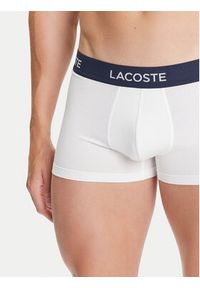 Lacoste Komplet 5 par bokserek 5H1292 Biały. Kolor: biały. Materiał: bawełna #5