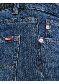 Big-Star - Jeansy dziewczęce z szeroką nogawką granatowe Natalie 514. Kolor: niebieski. Materiał: jeans. Sezon: lato. Styl: młodzieżowy, elegancki #4