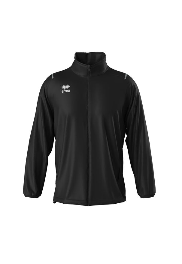 ERREA - Dziecięca kurtka wiatroszczelna Errea Pressing. Kolor: czarny. Styl: elegancki