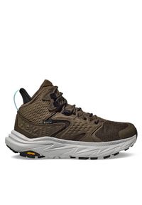 HOKA - Hoka Trekkingi Anacapa 2 Mid GTX GORE-TEX 1141633 Zielony. Kolor: zielony. Materiał: materiał. Technologia: Gore-Tex. Sport: turystyka piesza