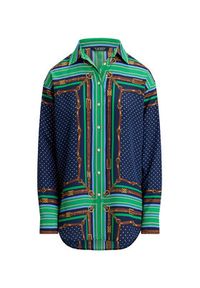 Lauren Ralph Lauren - LAUREN RALPH LAUREN Koszula 200P03687001 Kolorowy Relaxed Fit. Materiał: syntetyk. Wzór: kolorowy #2