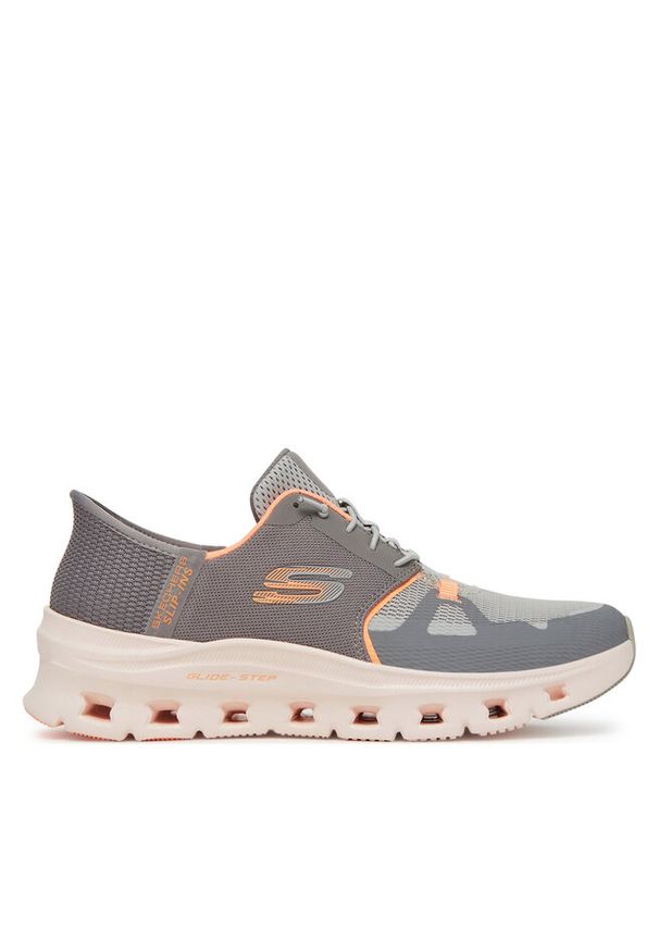 skechers - Sneakersy Skechers. Kolor: szary