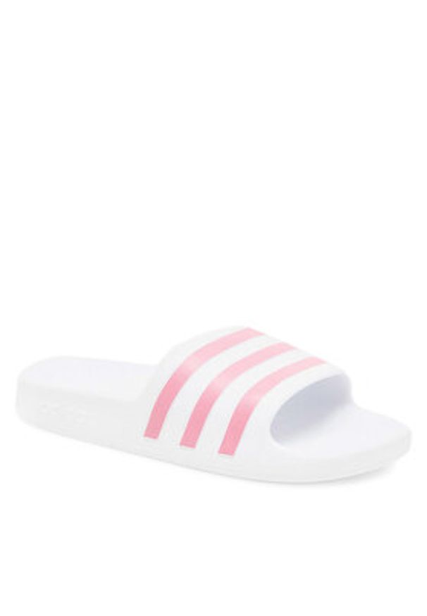 Adidas - adidas Klapki adilette Aqua GZ5237 Biały. Kolor: biały