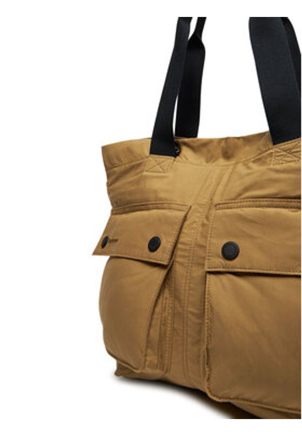 Barbour Torba na laptopa Carry-All UBA0744KH51 Brązowy. Kolor: brązowy. Materiał: bawełna, materiał
