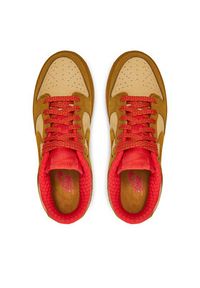 Nike Buty Dunk Low FQ8897-252 Brązowy. Kolor: brązowy. Materiał: zamsz, skóra