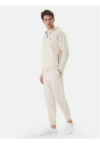 BOSS Spodnie dresowe Sense 50557197 Beżowy Regular Fit. Kolor: beżowy. Materiał: bawełna #5