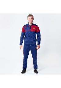 Dres piłkarski dla dorosłych FC Barcelona 21/22. Kolor: czerwony, niebieski, wielokolorowy. Materiał: dresówka. Sport: piłka nożna #1