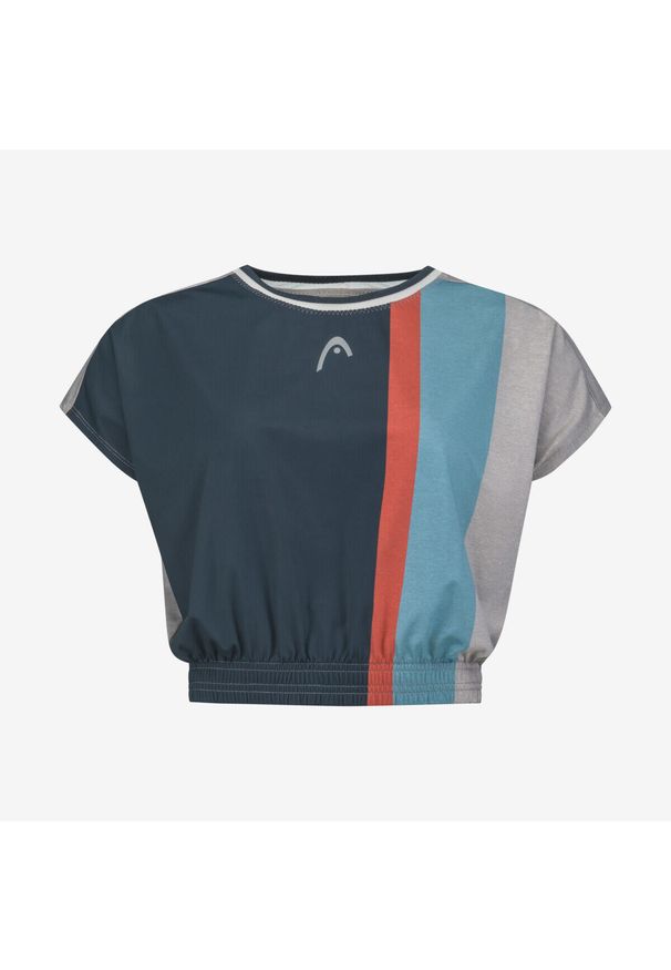Head - PADEL Crop Top Women. Kolor: niebieski