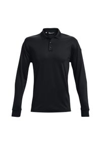 Longsleeve męski Under Armour Tactical Performance Polo 2.0. Typ kołnierza: polo. Kolor: czarny. Długość rękawa: długi rękaw