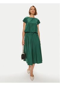 Weekend Max Mara Bluzka Parana 2425166021 Zielony Regular Fit. Kolor: zielony. Materiał: bawełna, syntetyk #3