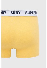 Superdry bokserki męskie kolor żółty. Kolor: żółty