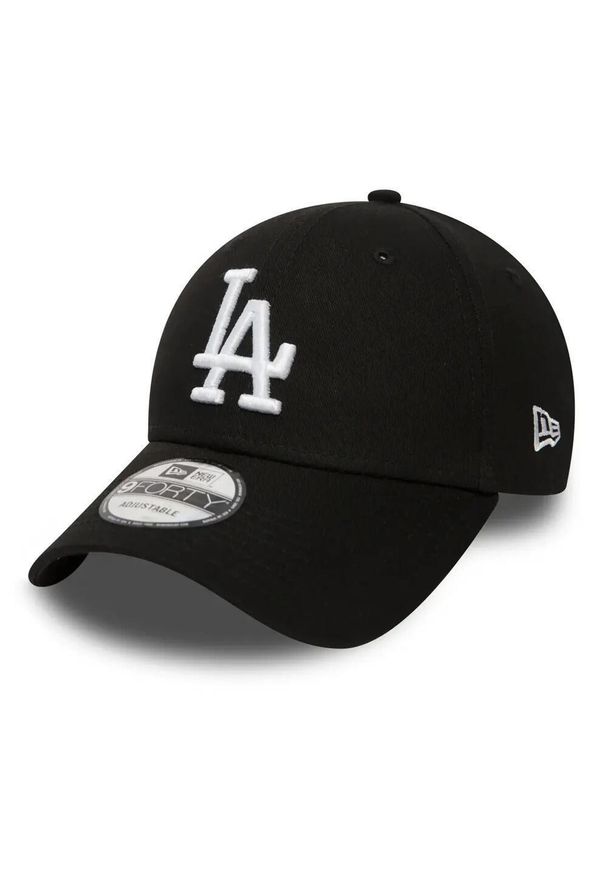 Czapka z daszkiem New Era MLB Los Angeles Dodgers. Kolor: czarny. Materiał: poliester. Styl: sportowy, elegancki
