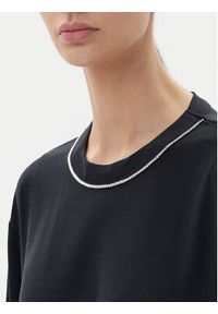 EA7 Emporio Armani T-Shirt 7W000340 AF12956 UC001 Czarny Oversize. Kolor: czarny #5