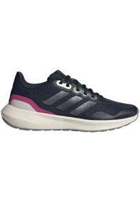 Adidas - Buty do biegania adidas Runfalcon 3 Tr W HP7567 czarne. Zapięcie: sznurówki. Kolor: czarny. Materiał: materiał, syntetyk, guma. Szerokość cholewki: normalna. Model: Adidas Cloudfoam. Sport: bieganie