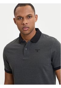 Barbour Polo Essential MML0628BK31 Szary Regular Fit. Typ kołnierza: polo. Kolor: szary. Materiał: bawełna #4