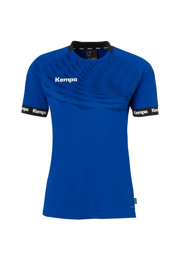 KEMPA - Damski jersey Kempa Wave 26. Kolor: wielokolorowy, niebieski, zielony. Materiał: jersey. Sport: piłka ręczna