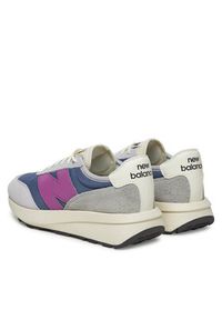 New Balance Sneakersy U370DC Granatowy. Kolor: niebieski. Materiał: skóra, zamsz #6