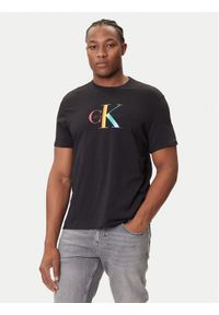 Calvin Klein Jeans T-Shirt Pride Graphic LV04RC800G Czarny Regular Fit. Kolor: czarny. Materiał: bawełna #1