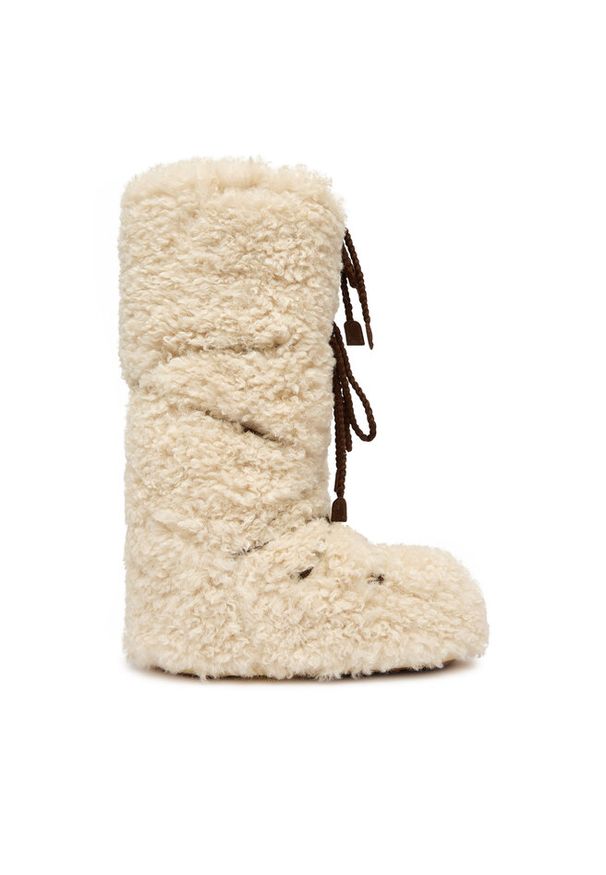 Śniegowce Moon Boot. Kolor: beżowy